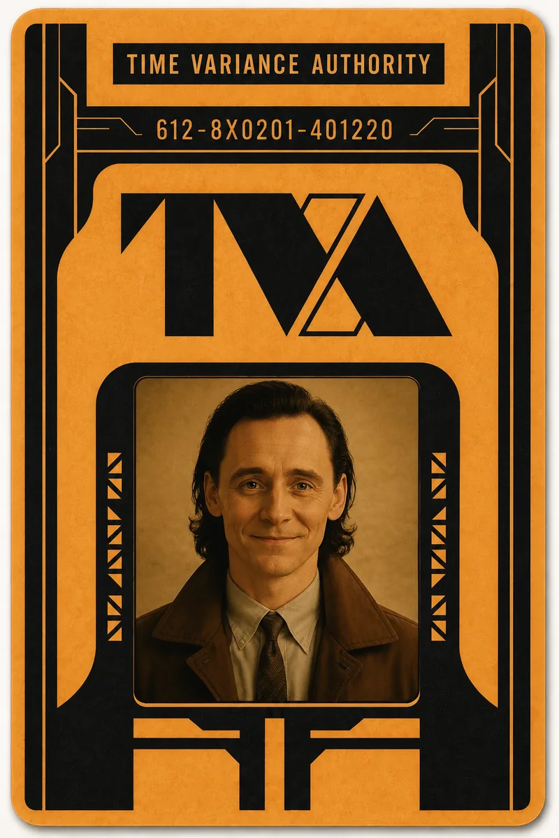 Standard-issue TVA calling card